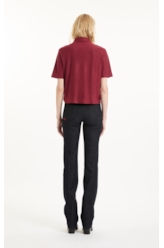 Camisa Suede Pettit Bordeaux
