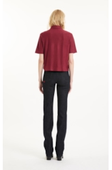 Camisa Suede Pettit Bordeaux