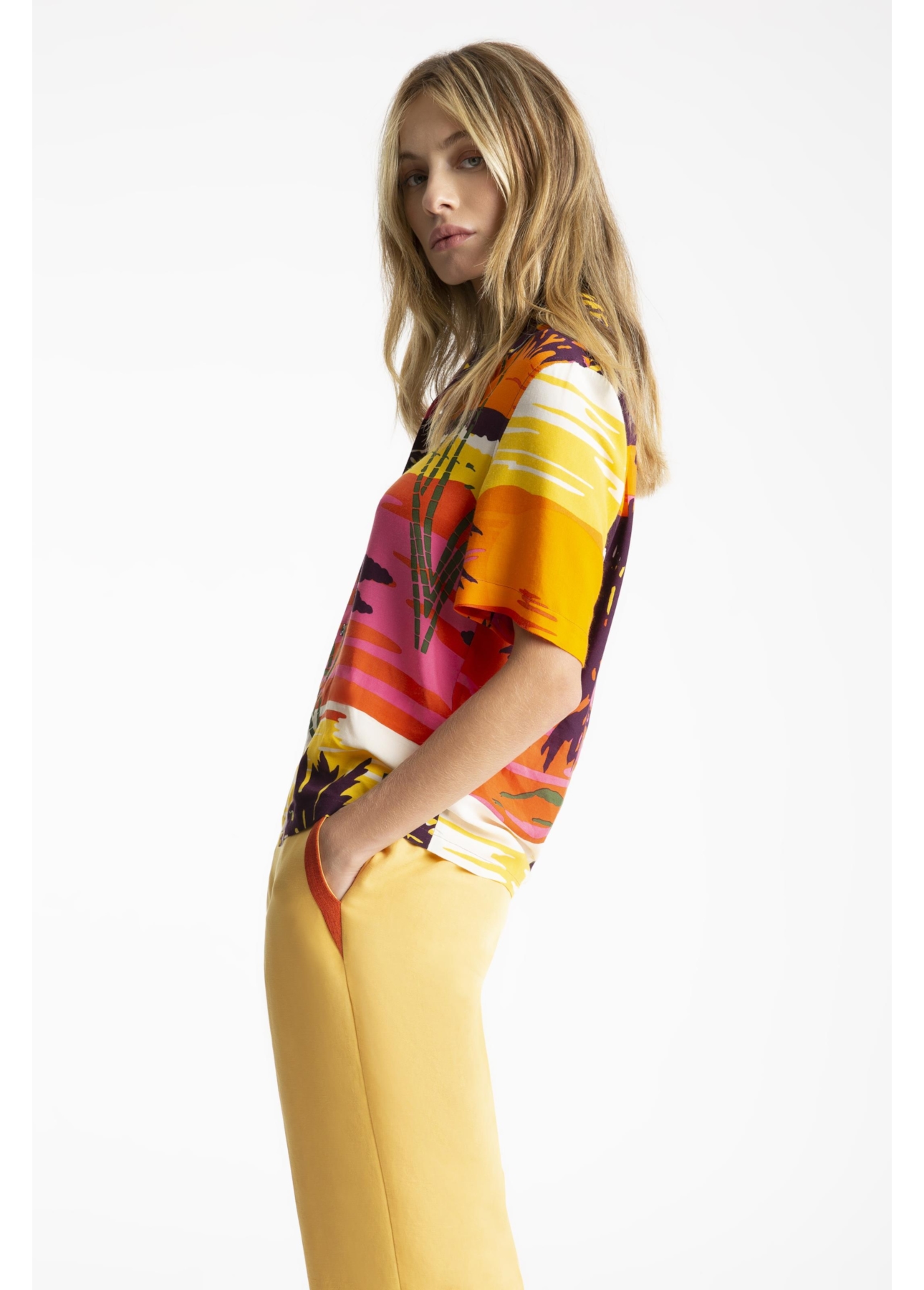 Camisa Sunset American Laranja
