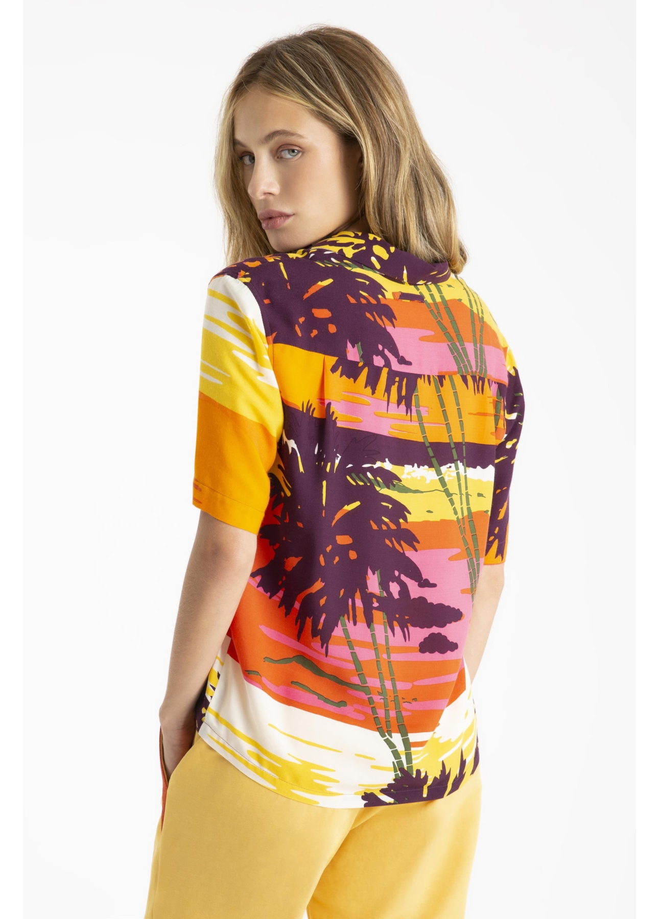 Camisa Sunset American Laranja