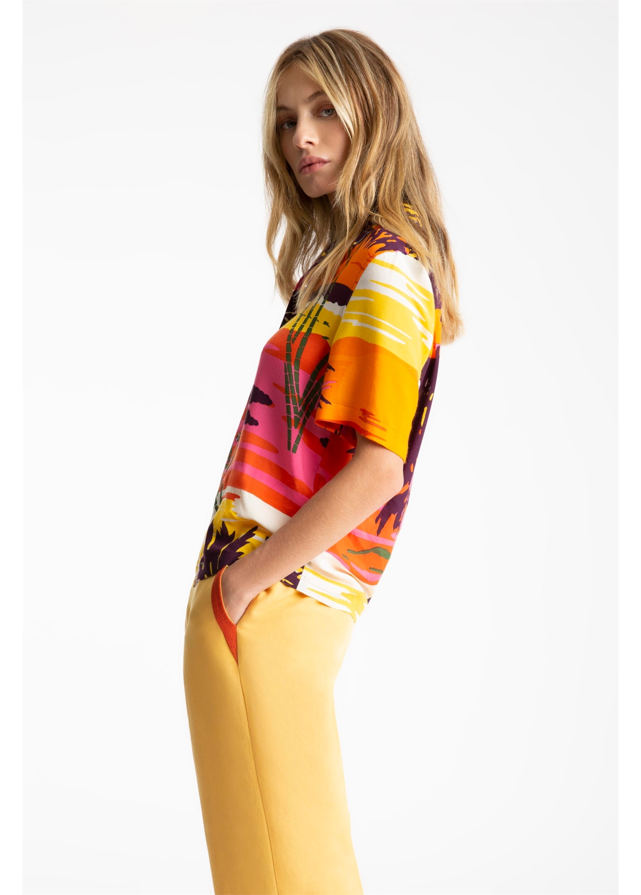 Camisa Sunset American Laranja