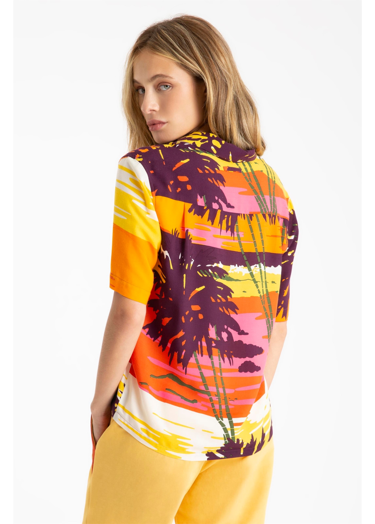 Camisa Sunset American Laranja