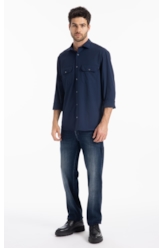 Camisa Tech Action Dark Navy