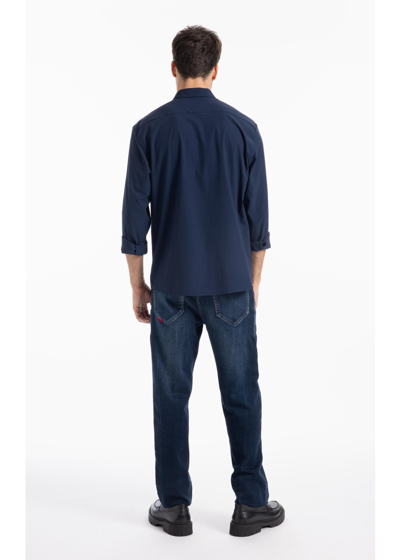 Camisa Tech Action Dark Navy