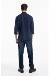 Camisa Tech Action Dark Navy