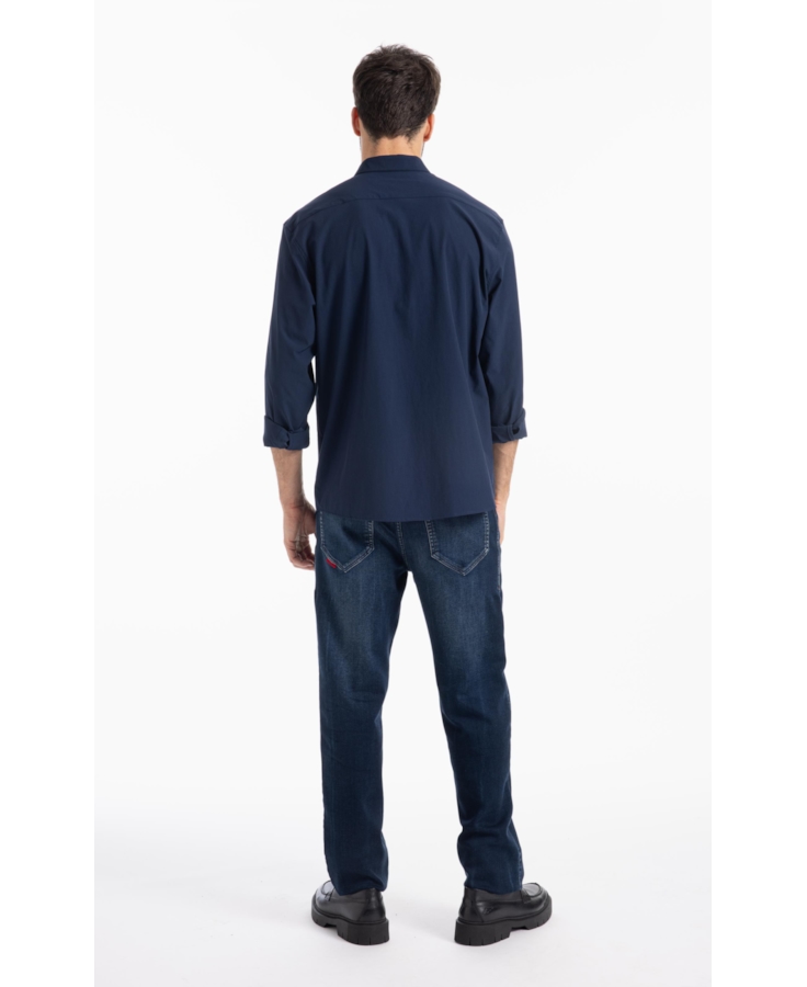 Camisa Tech Action Dark Navy