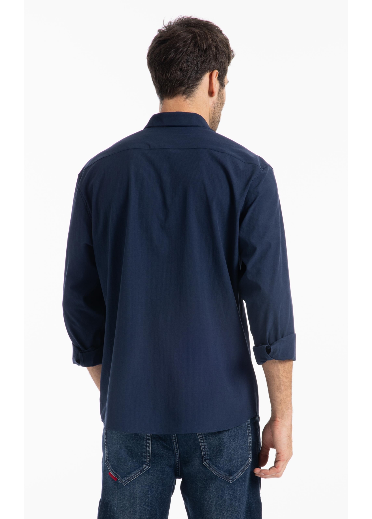 Camisa Tech Action Dark Navy