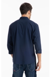 Camisa Tech Action Dark Navy