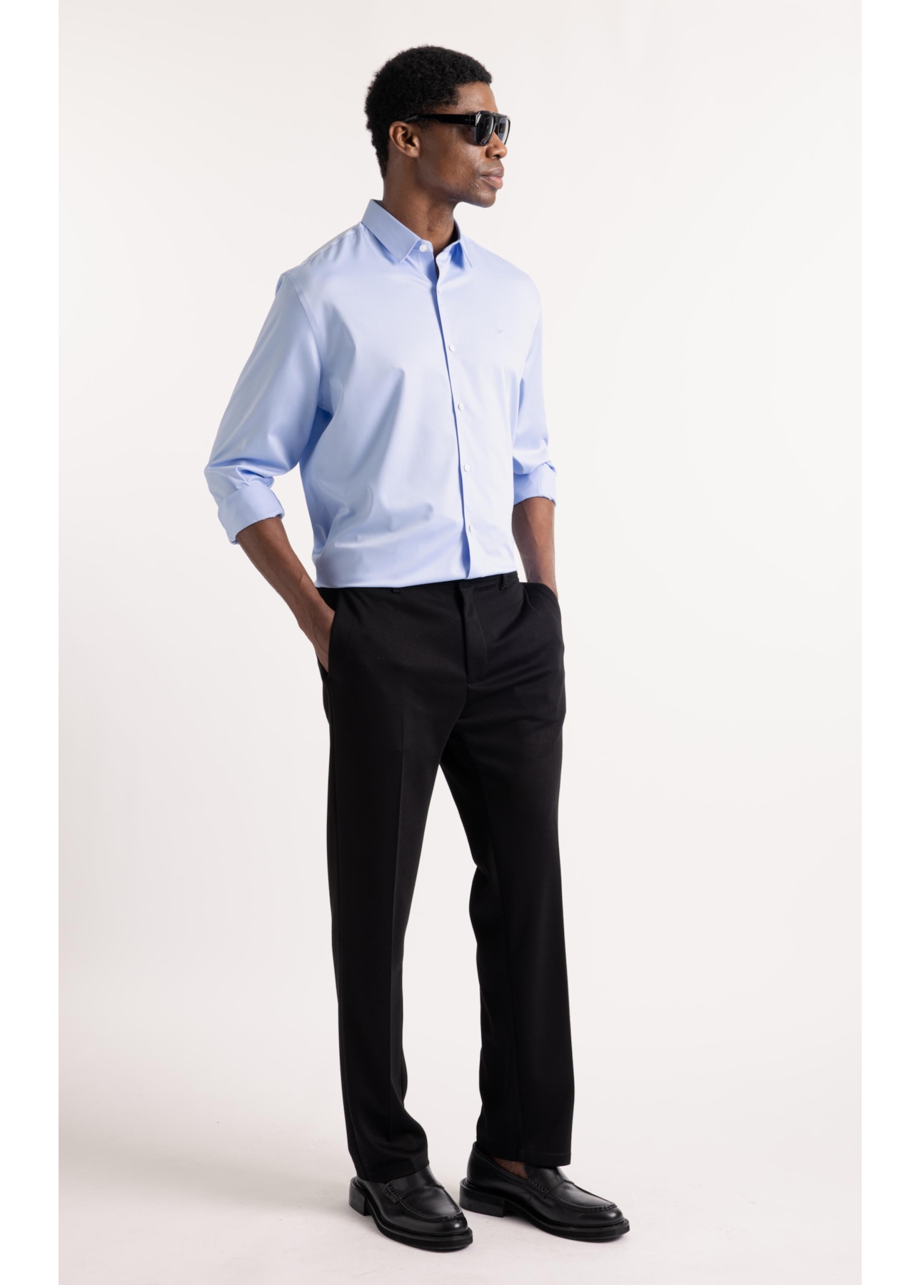 Camisa Tech Bambu Classic Azul Claro