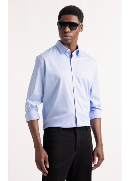 Camisa Tech Bambu Classic Azul Claro