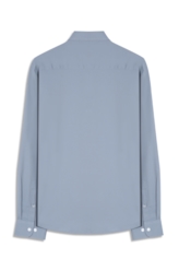 Camisa Tech Bambu Ld Slim Xangai Cinza Claro