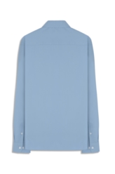 Camisa Tech Bambu Slim Xangai Azul Pervante