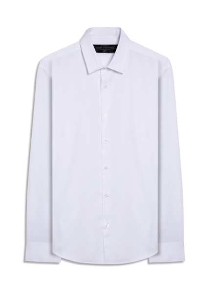 Camisa Tech Bambu Slim Xangai Branco