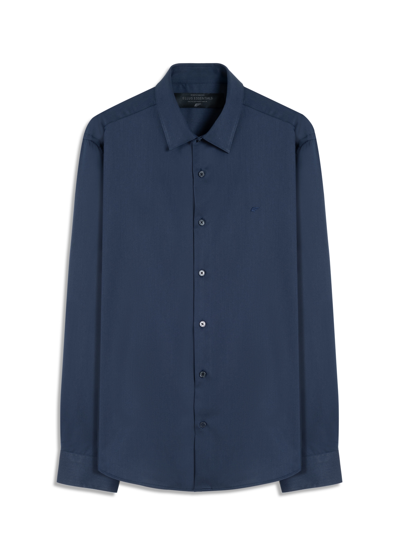 Camisa Tech Bambu Slim Xangai Dark Navy
