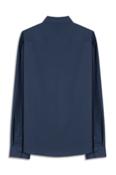 Camisa Tech Bambu Slim Xangai Dark Navy