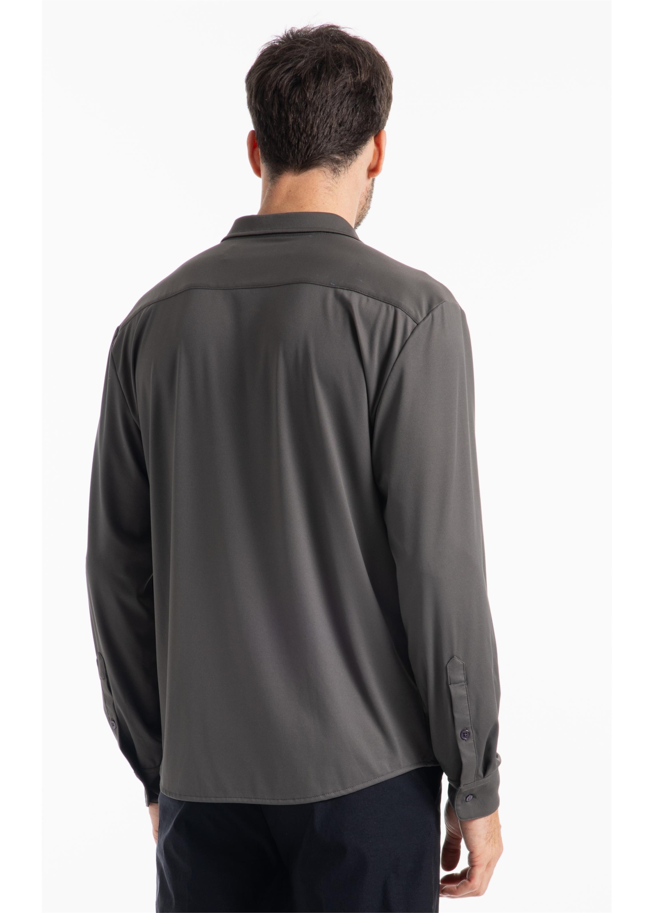 Camisa Tech Blend Allen Slim Xangai Floresta