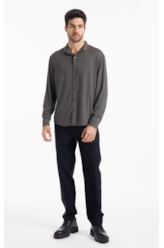 Camisa Tech Blend Allen Slim Xangai Floresta