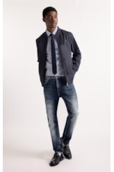 Camisa Tech Blend  Apus Azul Pervante