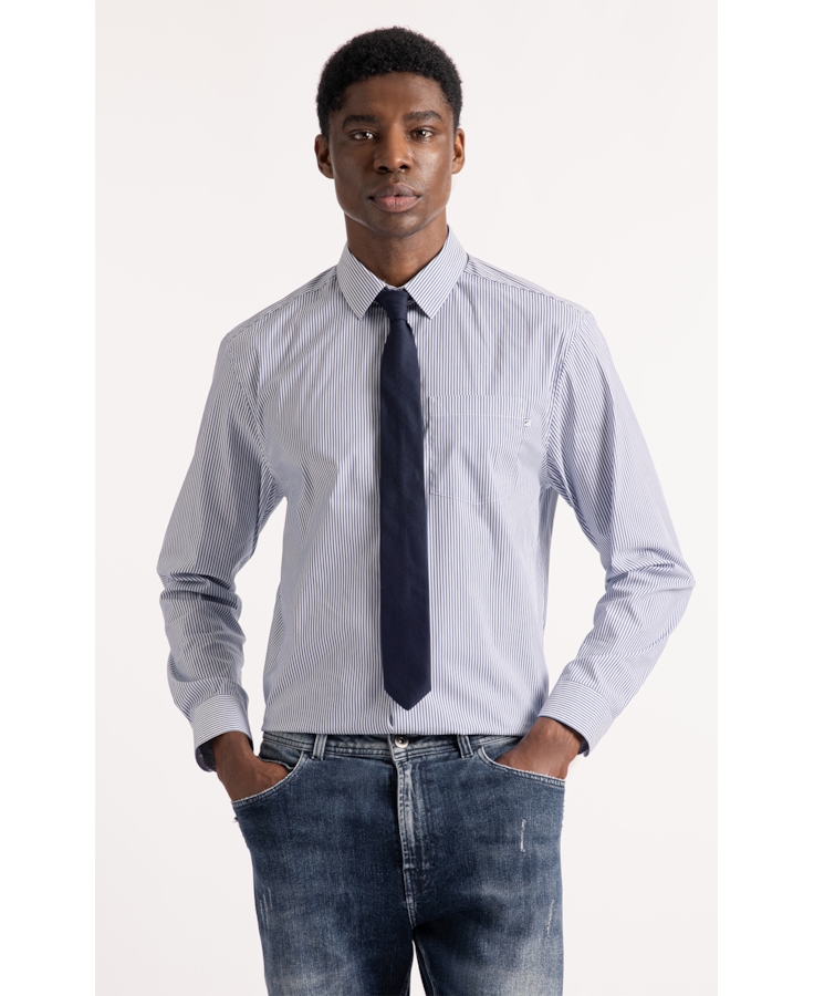 Camisa Tech Blend  Apus Azul Pervante