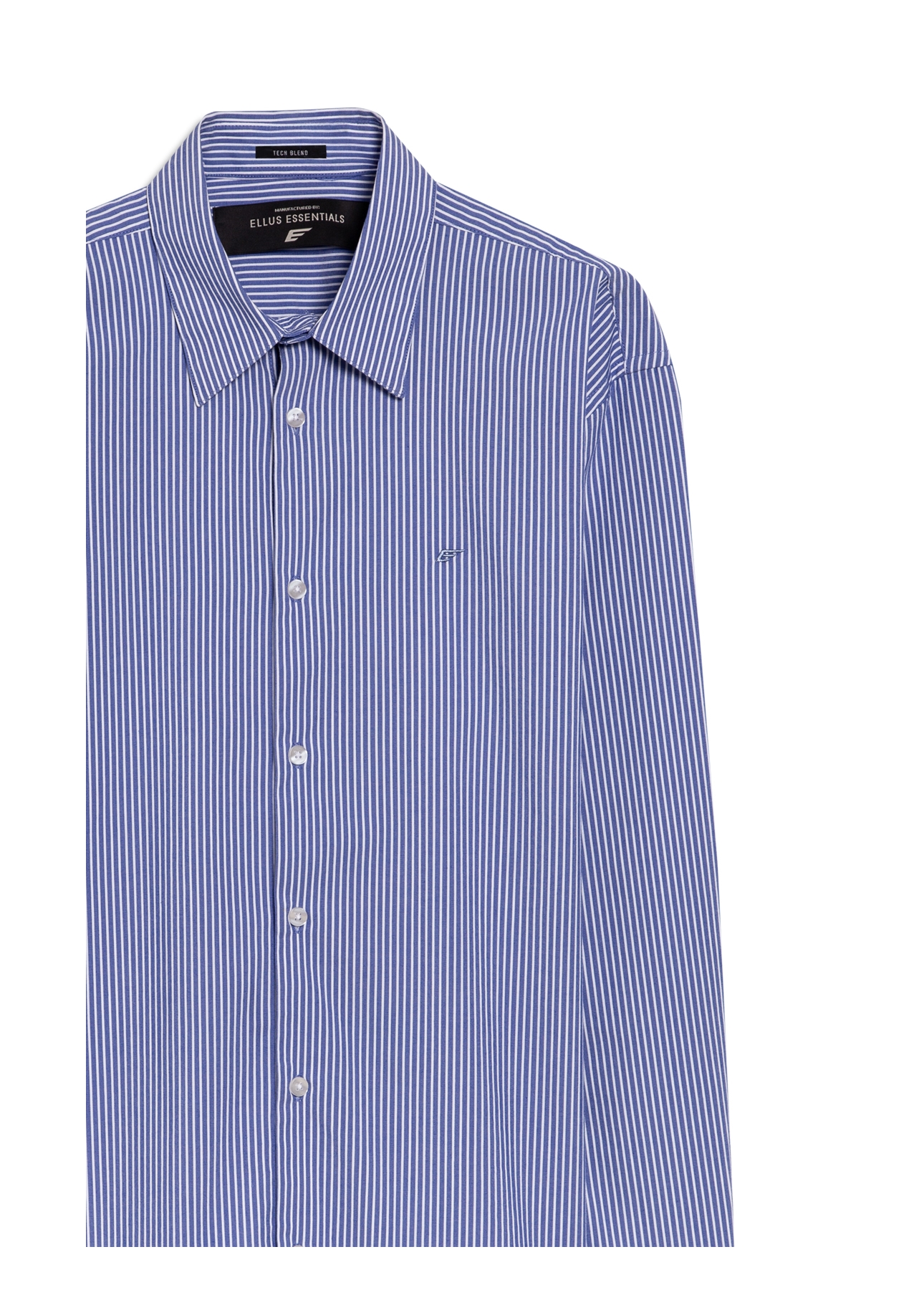 Camisa Tech Blend Bedford Classic Azul Bic