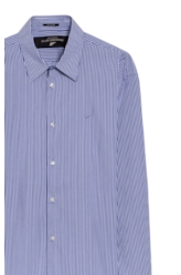 Camisa Tech Blend Bedford Classic Azul Bic