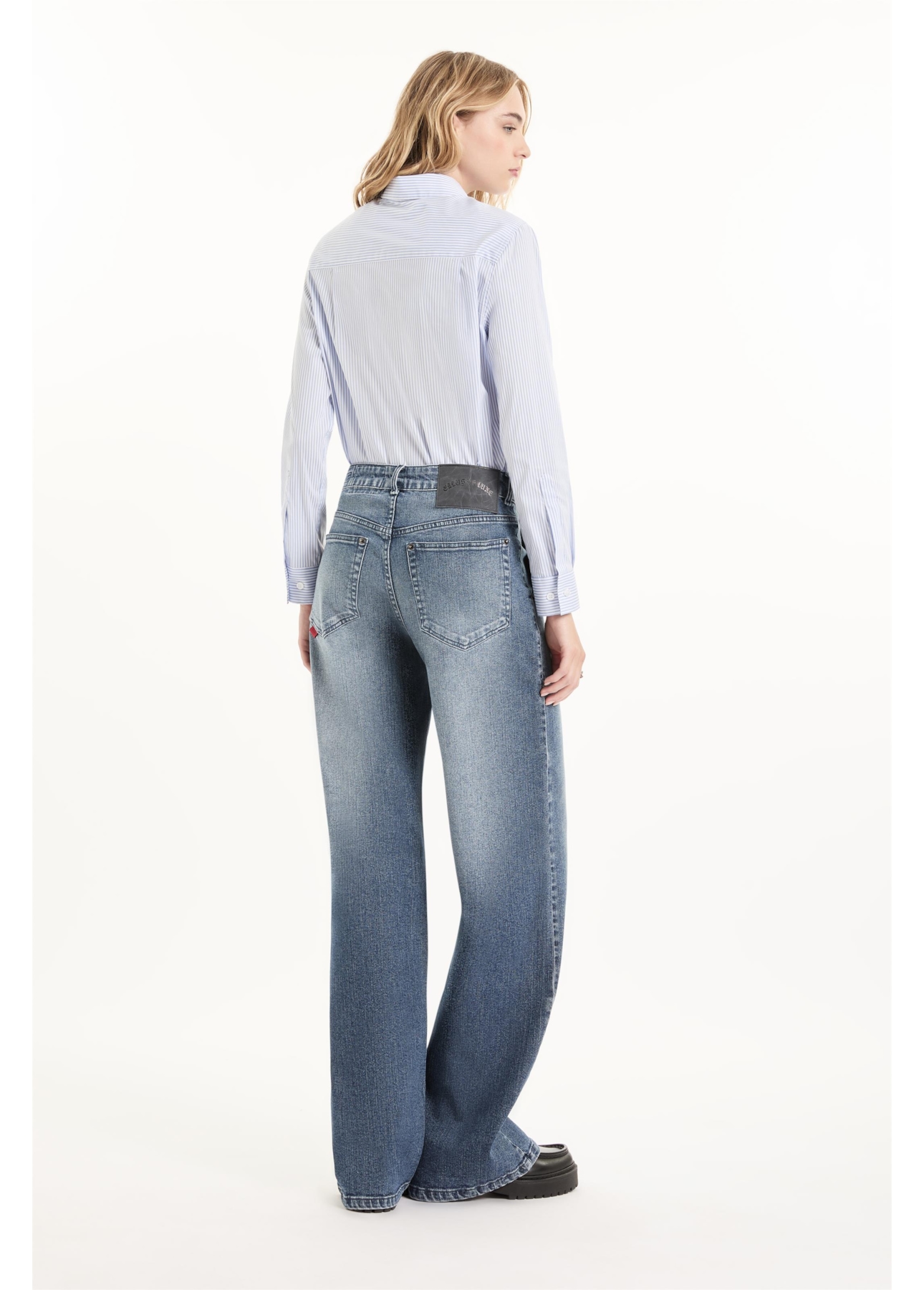 Camisa Tech Blend Helsinque Relaxed Azul Bic