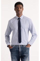 Camisa Tech Blend Ly Apus Xangai Azul Pervante