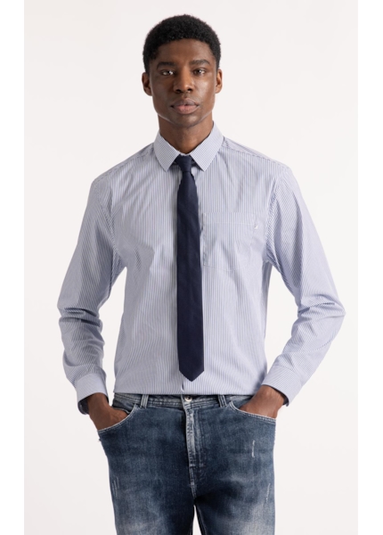 Camisa Tech Blend Ly Apus Xangai Azul Pervante