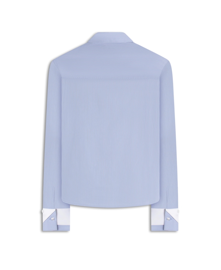 Camisa Tech Blend Ly Leonardo Classic Cropped x Azul Bic