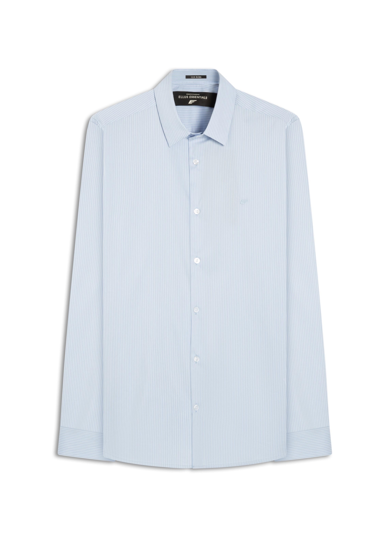 Camisa Tech Blend Ly Leonardo Slim Xangai Ml Azul Bic