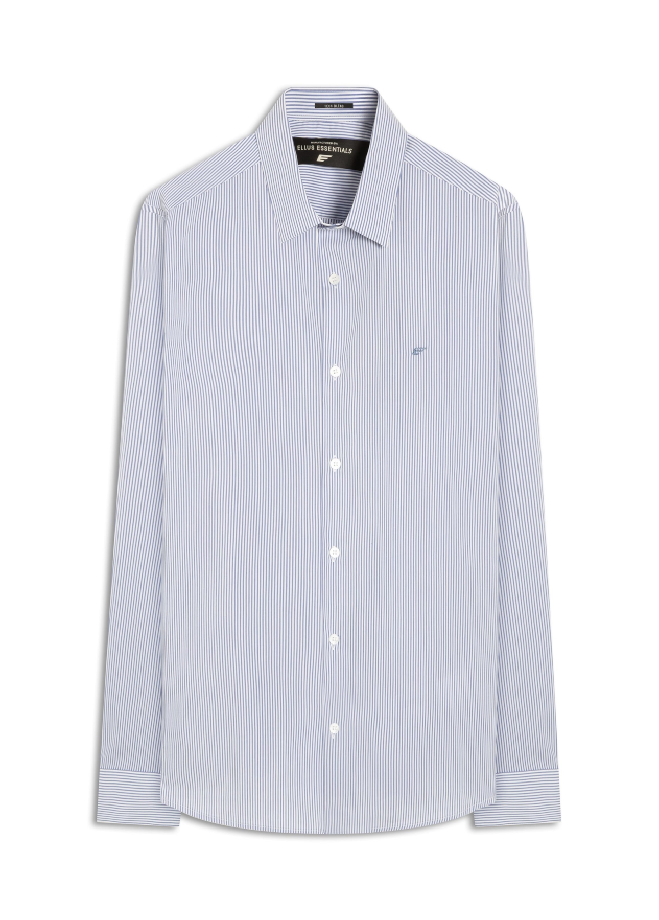 Camisa Tech Blend Ly Mission Slim Xangai Ml Marinho