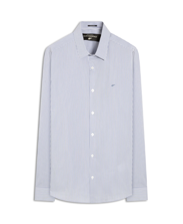 Camisa Tech Blend Ly Mission Slim Xangai Ml Marinho