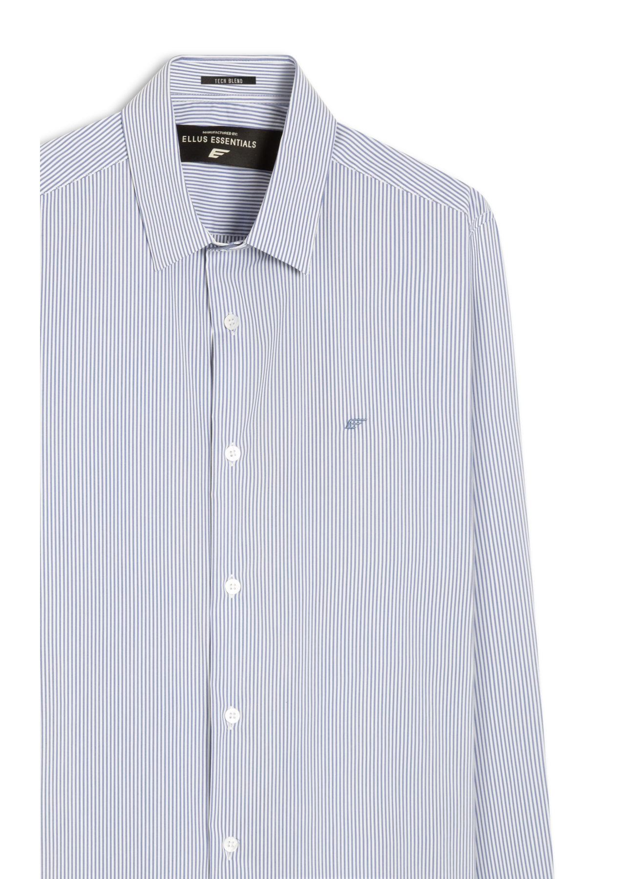 Camisa Tech Blend Ly Mission Slim Xangai Ml Marinho