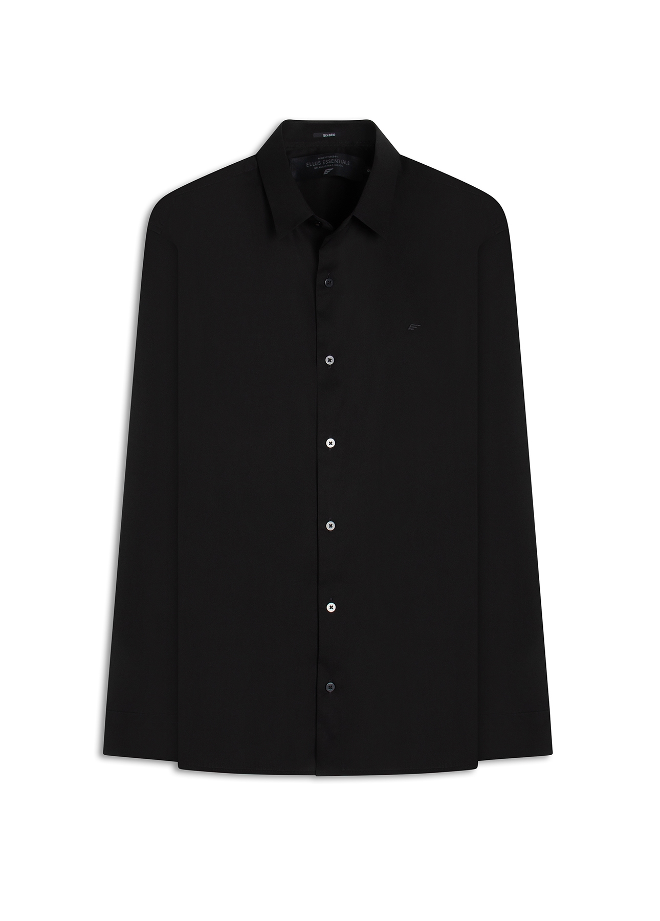 Camisa Tech Blend Ly Nylon Slim Preto