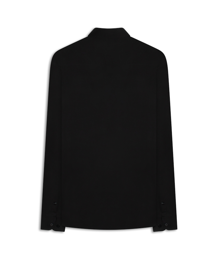 Camisa Tech Blend Ly Nylon Slim Preto