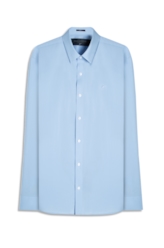 Camisa Tech Blend Ly Nylon Slim St Azul Claro