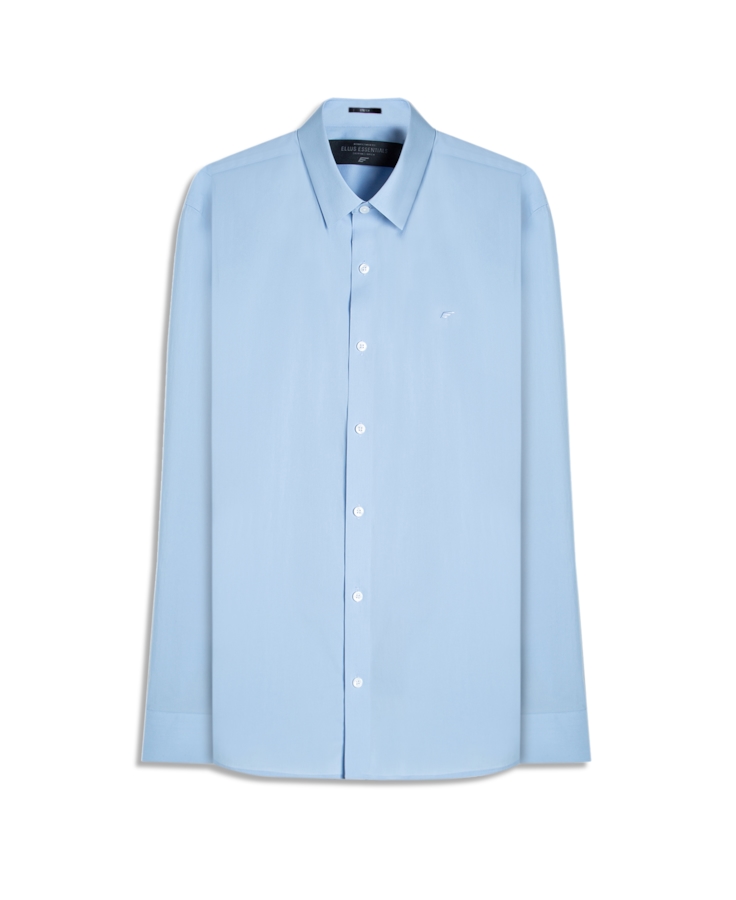 Camisa Tech Blend Ly Nylon Slim St Azul Claro