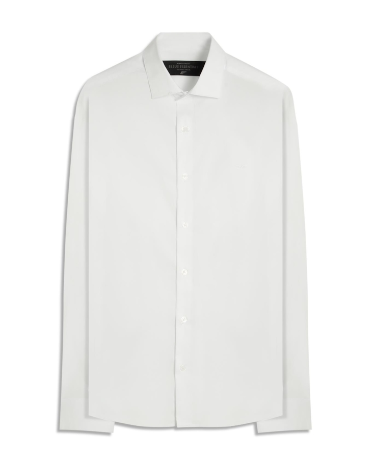 Camisa Tech Blend Nylon Slim New Italian Branco