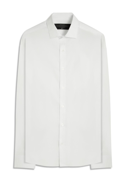 Camisa Tech Blend Nylon Slim New Italian Branco