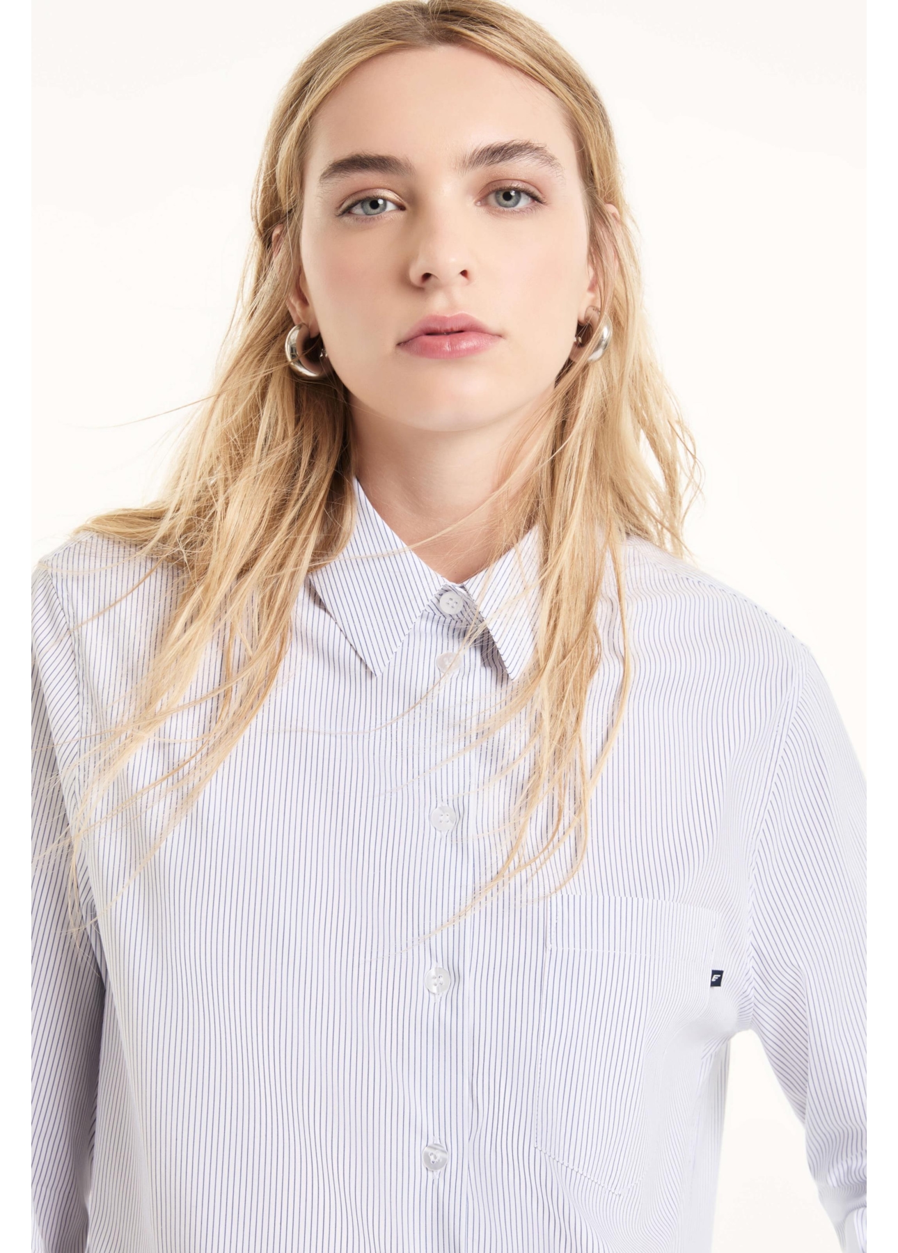 Camisa Tech Blend Oslo Relaxed Azul Seco