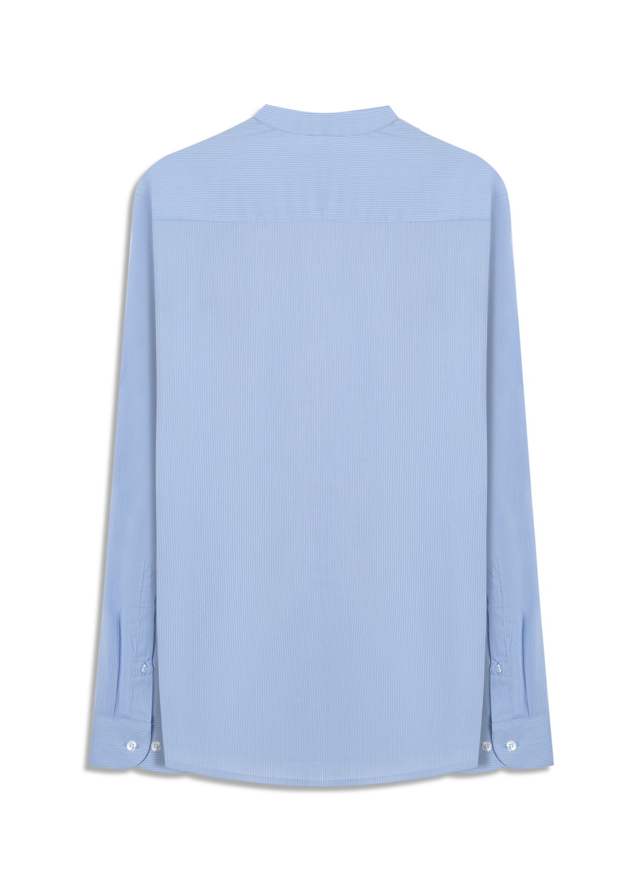 Camisa Tech Blend Santa Monica Slim Azul Claro