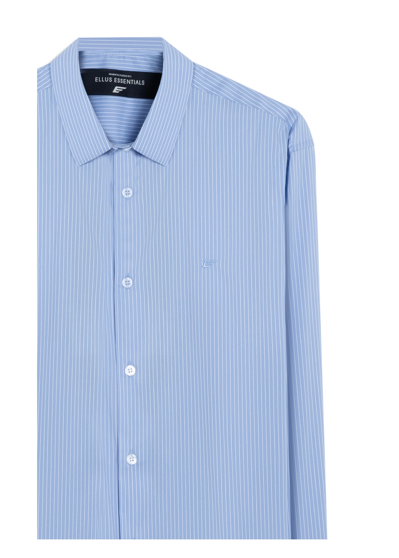 Camisa Tech Blend Santa Rosa Slim Xangai Azul Claro