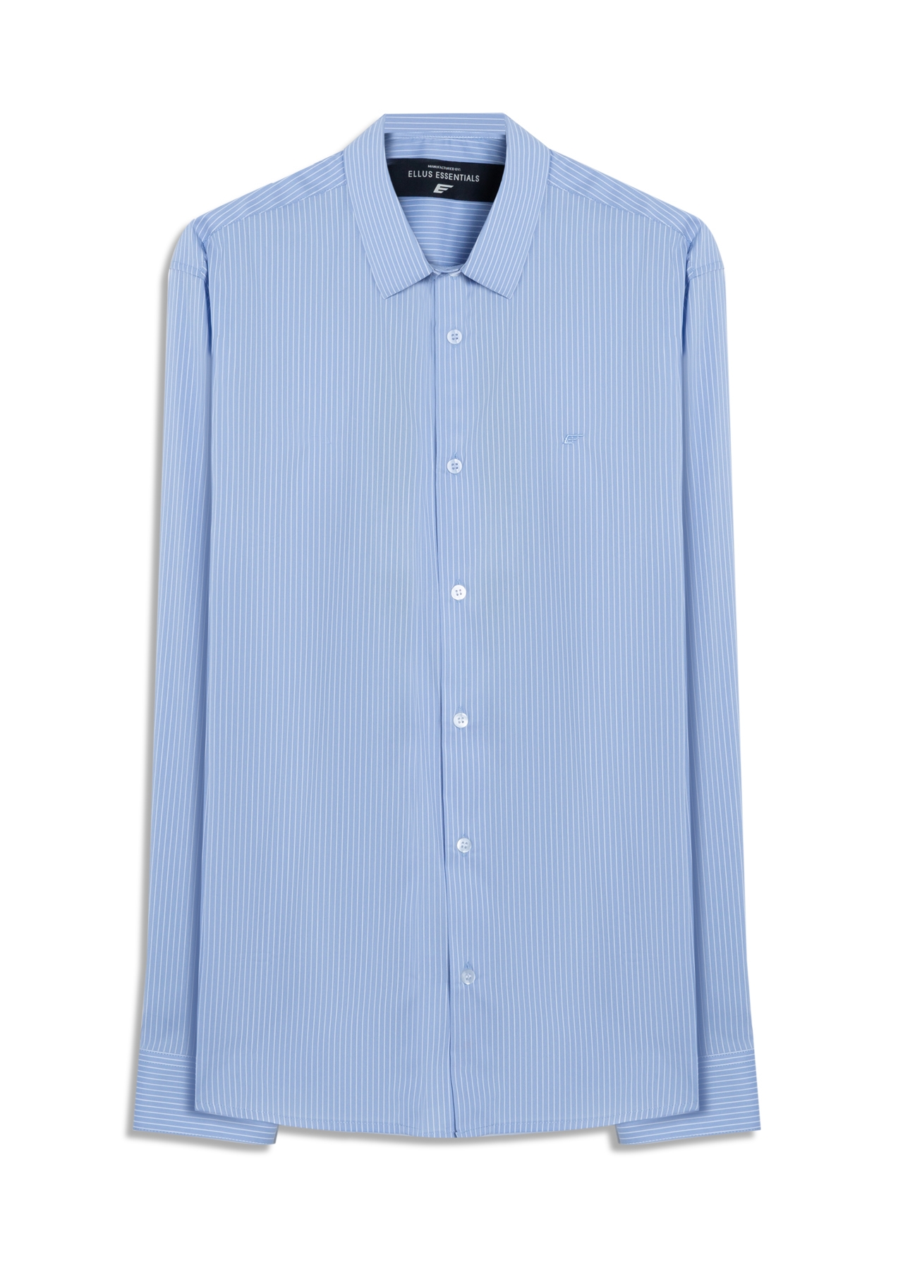Camisa Tech Blend Santa Rosa Slim Xangai Azul Claro