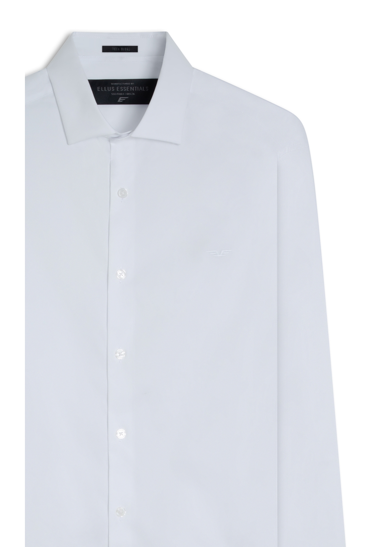 Camisa Tech Blend Slim Branco