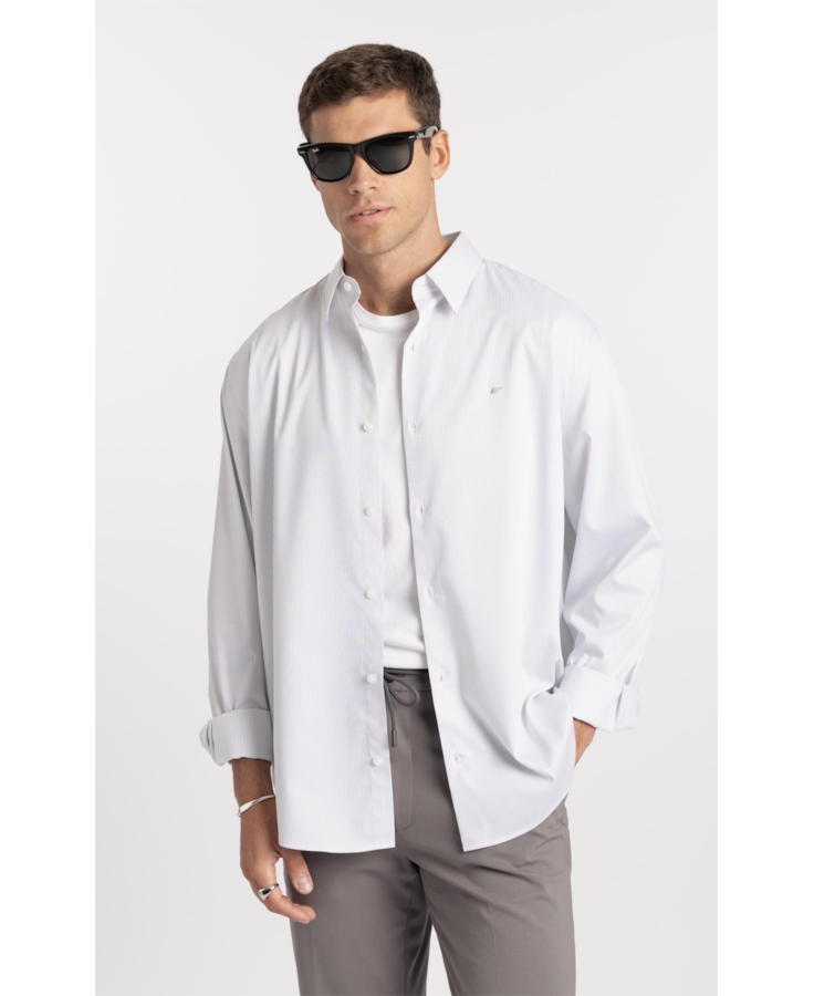 Camisa Tech Dallas Modal Classic Branco