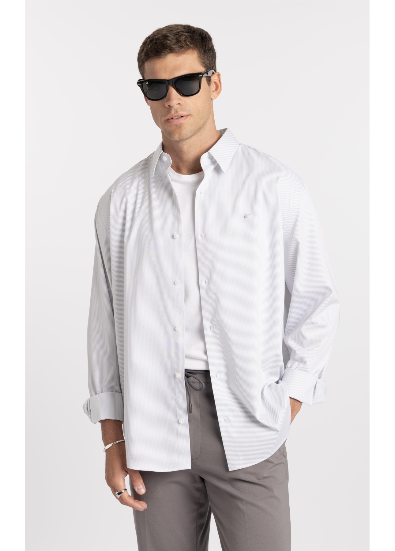 Camisa Tech Dallas Modal Classic Branco