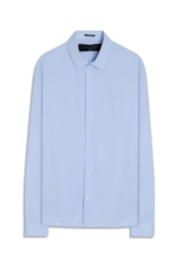 Camisa Tech Dry Slim Xangai Ml Azul Claro