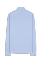 Camisa Tech Dry Slim Xangai Ml Azul Claro
