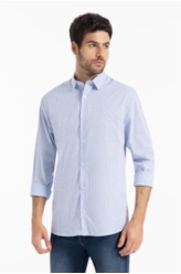 Camisa Tech Estolcomo Slim Xang Azul Claro