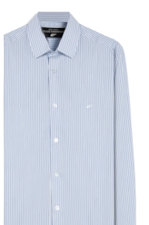 Camisa Tech Estolcomo Slim Xang Azul Claro